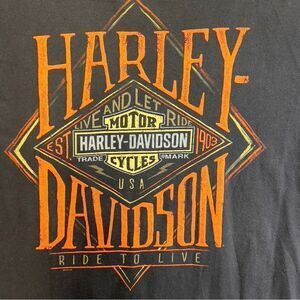XL Harley Davidson Tee Shirt McGrath iowa city hawkeye